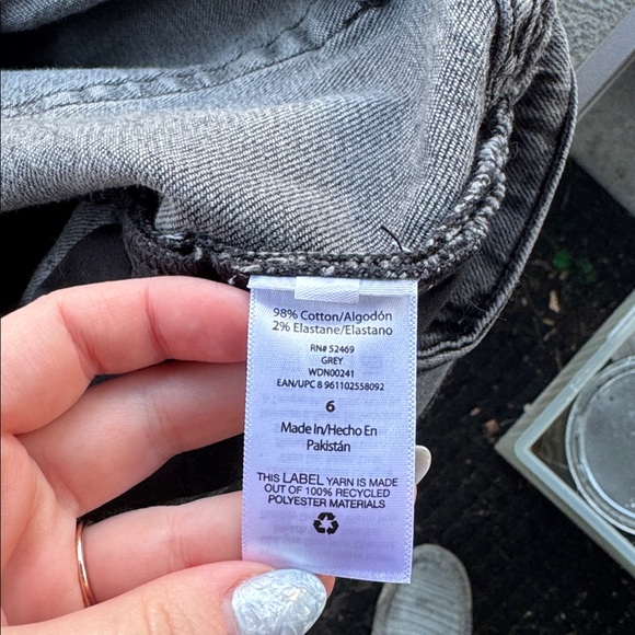 Free Assembly Charcoal Jean Shorts - Picture 6 of 6